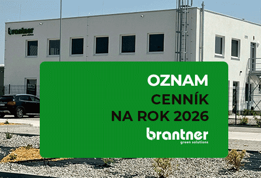 Cenník služieb platný od 1.1.2026