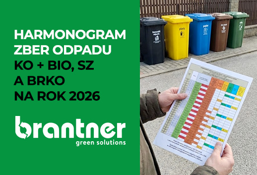 Harmonogram zberu komunalneho odpadu