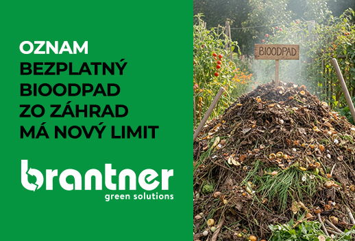 Bezplatný bioodpad zo záhrad má nový limit