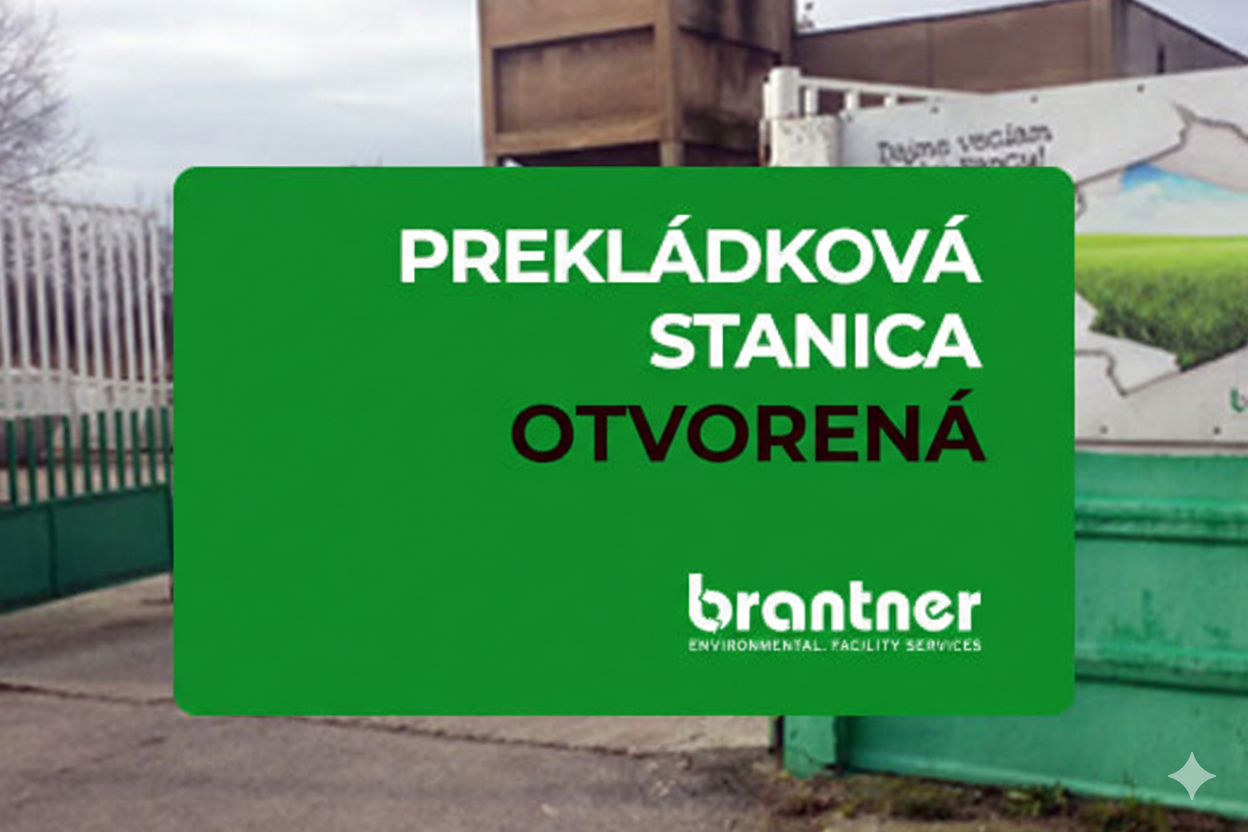 Oznam: prekládková stanica je otvorená