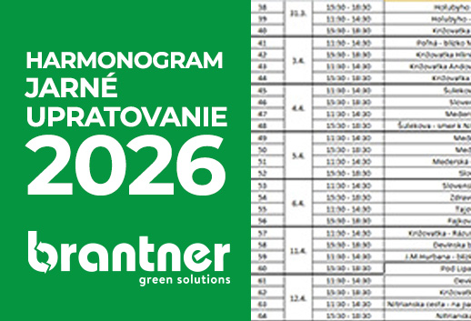 Jarné upratovanie 2026 v Nových Zámkoch